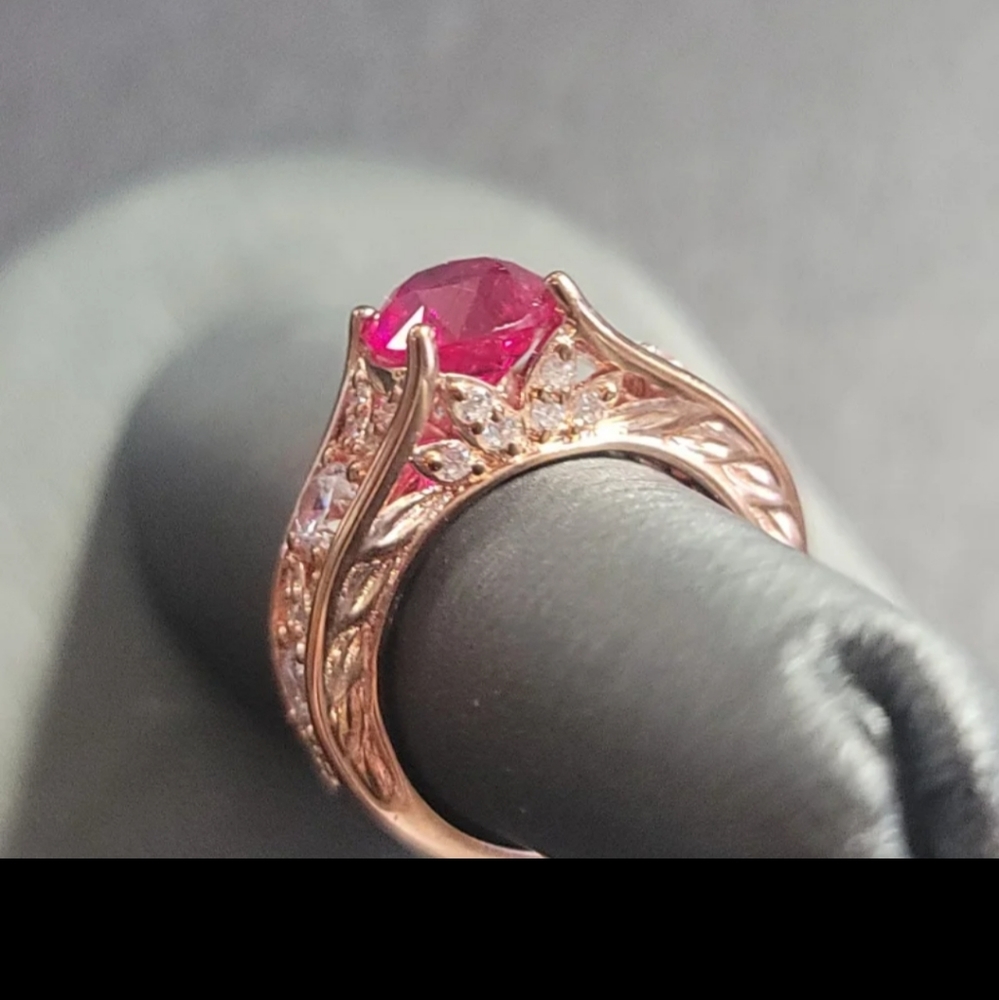 R83 Ruby And Diamond "Ruby Garden" Ring By Remy R… - image 3